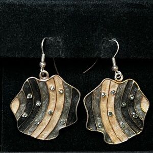 Best signed Vintage Enamel Earrings